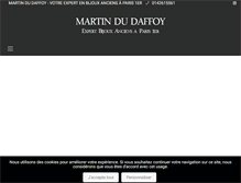 Tablet Screenshot of martin-du-daffoy-achat-vente-bijoux.fr